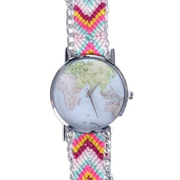 Woven Wristwatch | Map - Picture 1 of 1